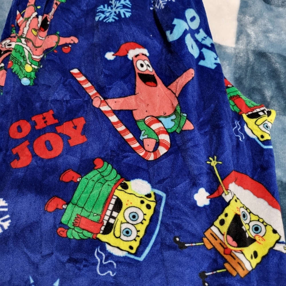 Sponge Bob x-mas pajamas size medium - Picture 5 of 5